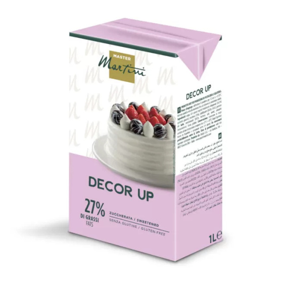 Dekoratif dokunuşlarda uzman: Decor Up sıvı krem şanti ile hayal gücünüzü tabağa taşıyın.